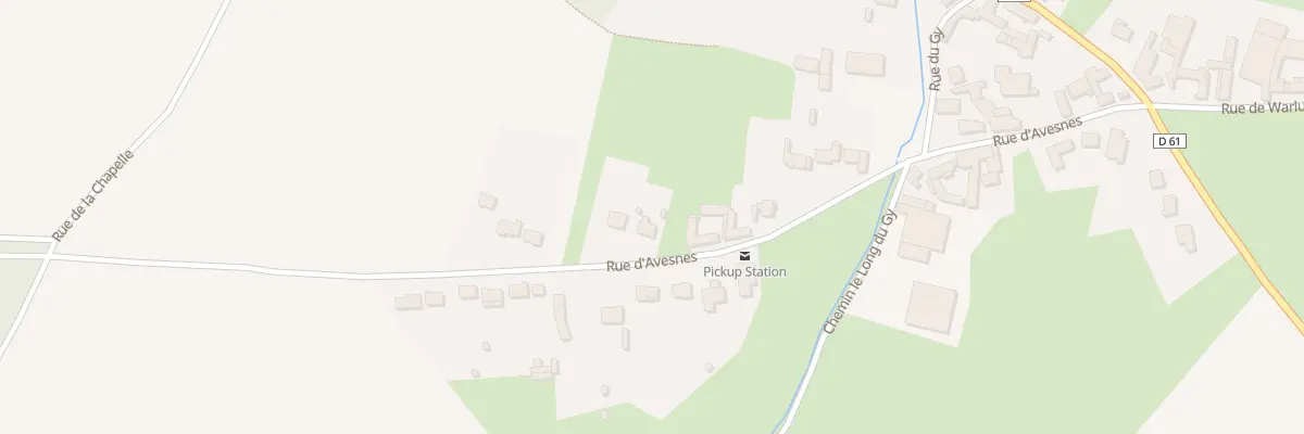 Plan du 22 Rue d’Avesnes à Montenescourt