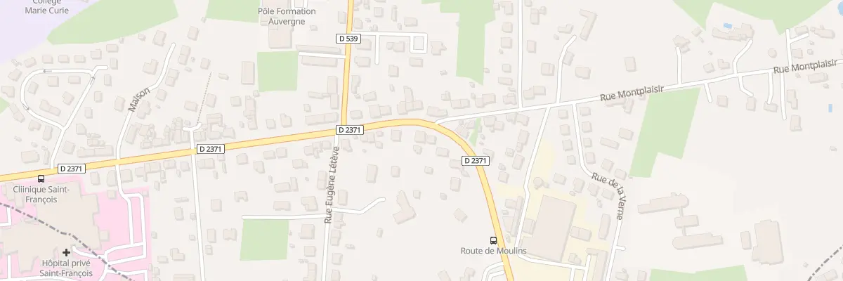 Plan du 72 Rue Ambroise Croizat à Désertines