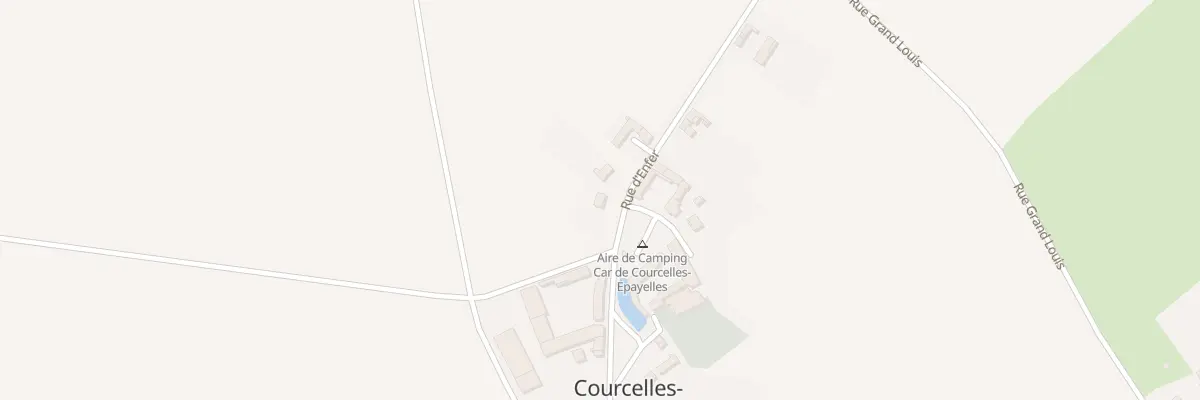 Plan du 159 Rue d’Enfer à Courcelles-Epayelles