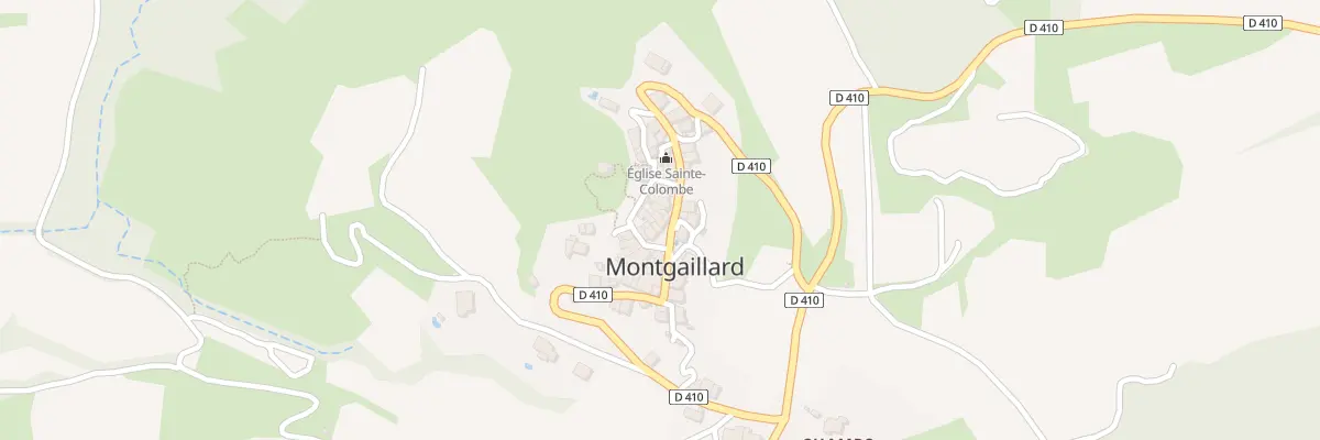 Plan du 9 Pl de la Fontaine à Montgaillard