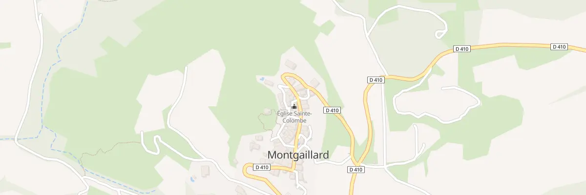 Plan du 6 Rue Saint Jean à Montgaillard