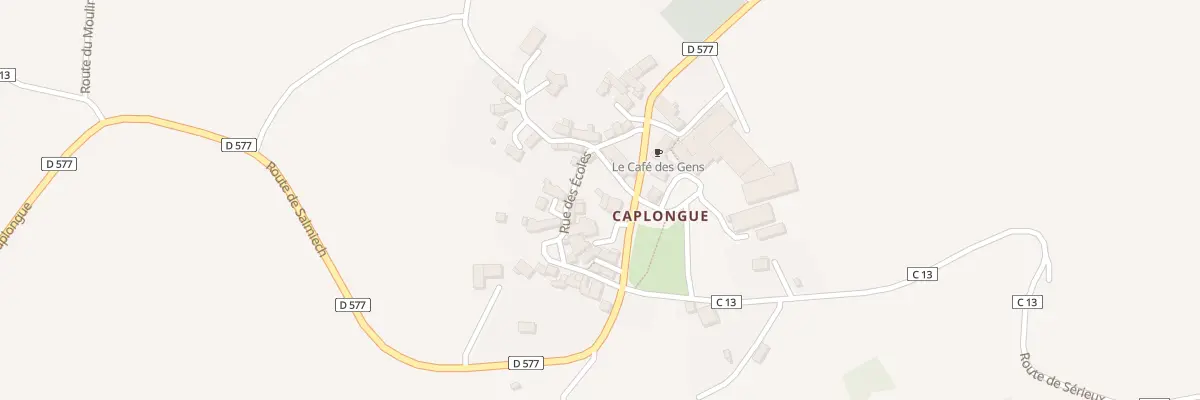 Plan du 5385 Caplongue à Arvieu