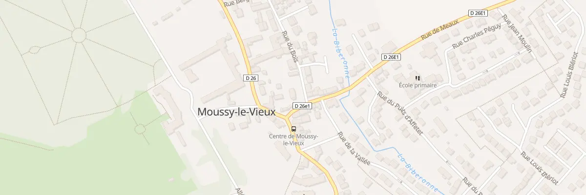 Plan du 1 Rue du Bois à Moussy-le-Vieux