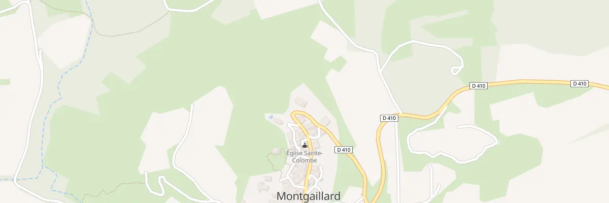 Plan du 1 Tra du Vieux Puits à Montgaillard