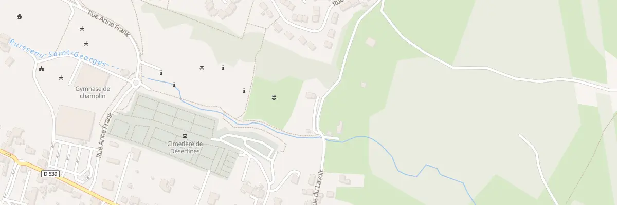 Plan du 19 Rue du Lavoir à Désertines