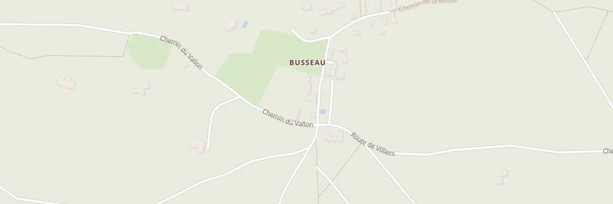 Plan du 5072 Ham de Busseau à Villiers-sous-Grez