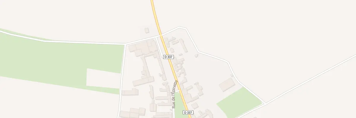 Plan du 20 Rue de Lamotte à Bayonvillers