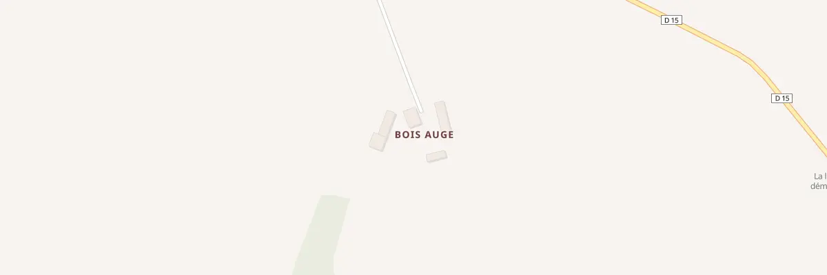 Plan du 66 Bois Augé à Jussy-Champagne