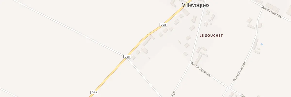 Plan du 20 Rue de Mon Desir à Villevoques