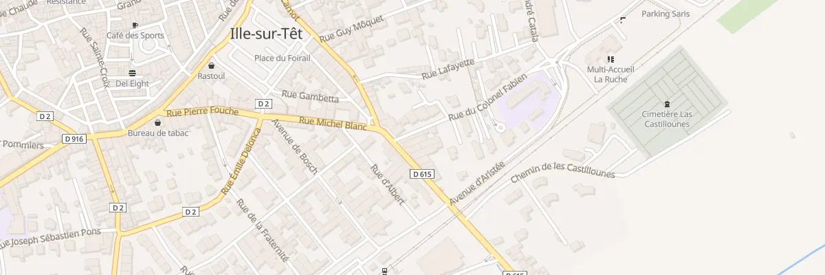Plan du 5 Rue Louis Torcatis à Ille-sur-Têt