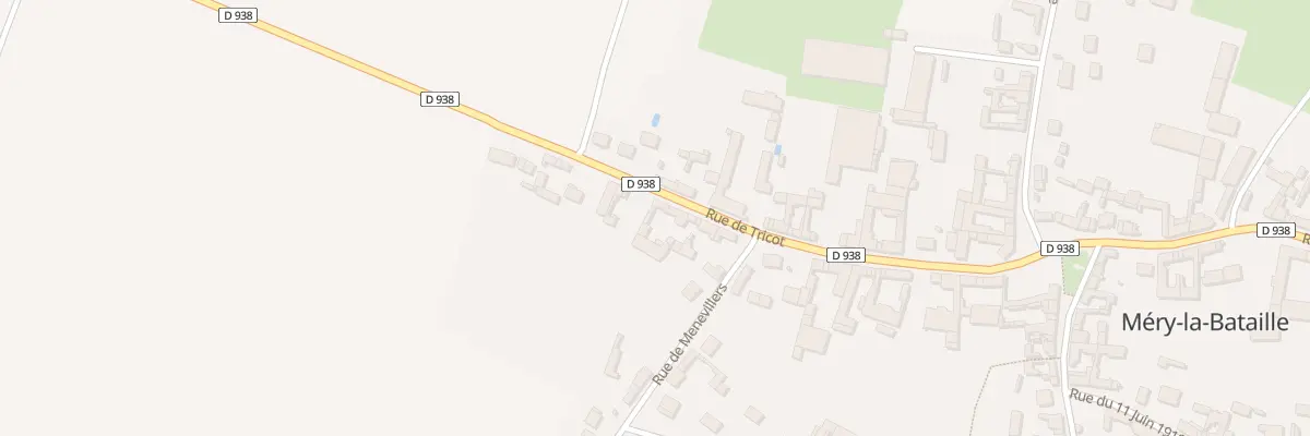 Plan du 21 Rue de Tricot à Méry-la-Bataille