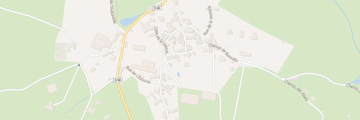 Plan du 5324 Bezonnes à Rodelle