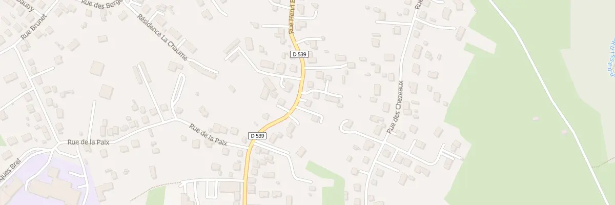 Plan du 45 Rue Henri Barbusse à Désertines