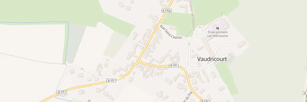 Plan du 52 Rue de Béthune à Vaudricourt