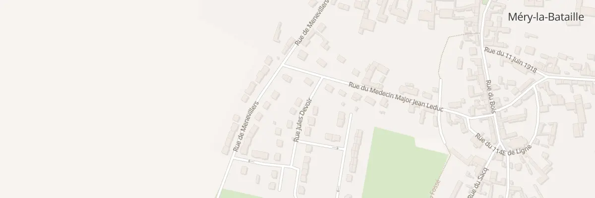 Plan du 2 Rue Jules Devoir à Méry-la-Bataille