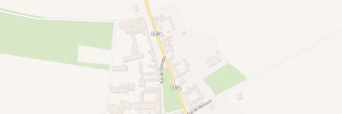 Plan du 10 Rue de Lamotte à Bayonvillers