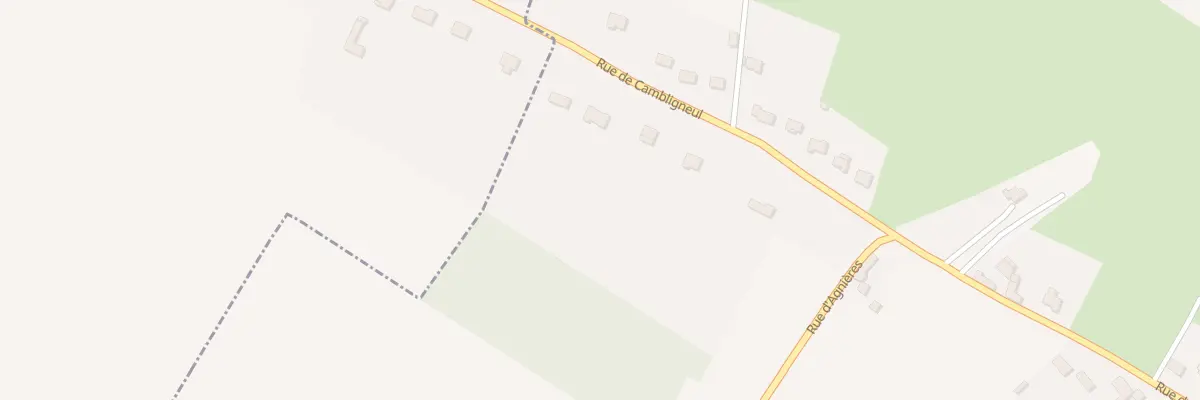 Plan du 37 Rue de Cambligneul à Camblain-l’Abbé