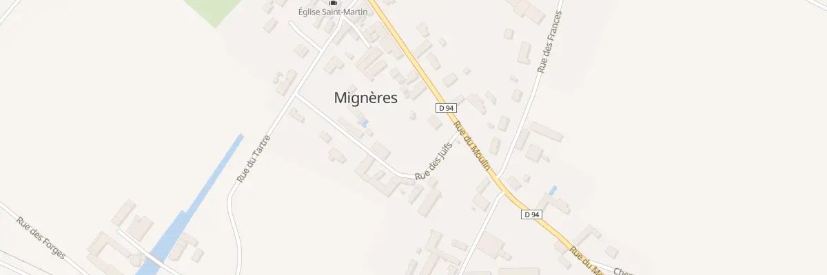 Plan du 18 Rue du Moulin à Mignères