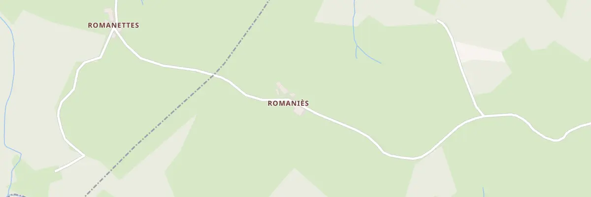 Plan du 5292 Romanies à Sébrazac