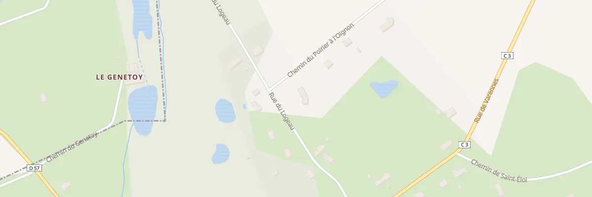 Plan du 9 Rue du Logeau au Moulinet-sur-Solin