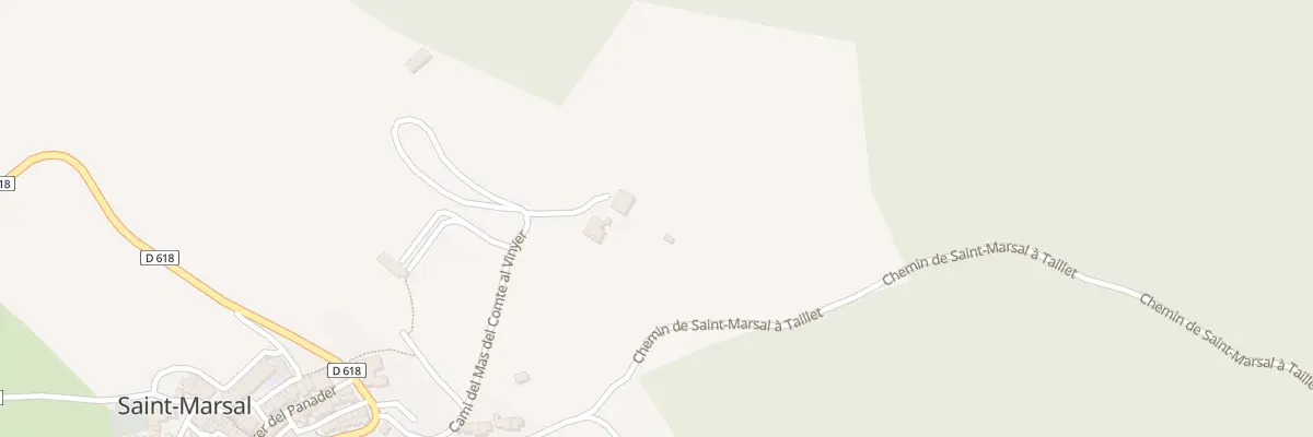 Plan du 94A Camp d’En Pla à Saint-Marsal