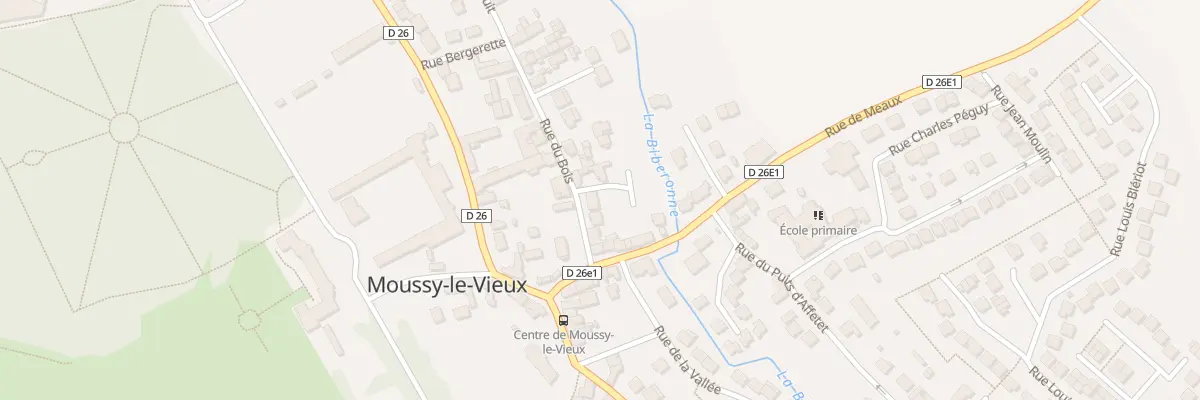 Plan du 2Q Rue du Bois à Moussy-le-Vieux
