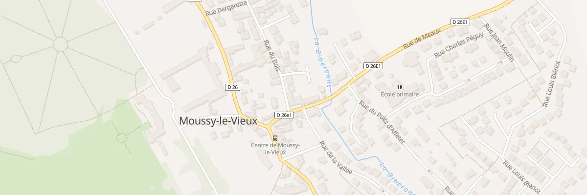 Plan du 2B Rue du Bois à Moussy-le-Vieux