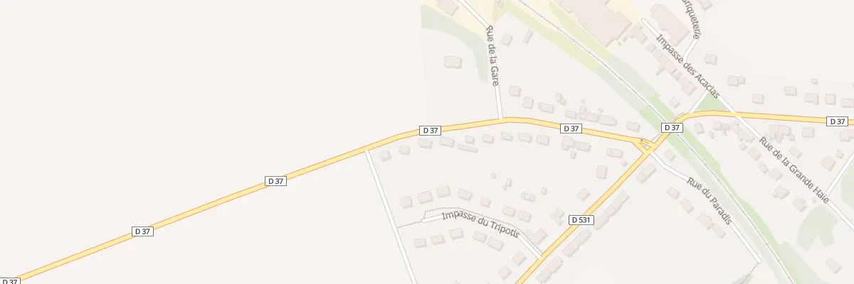 Plan du 219 Rue de la Libération à Moyenneville