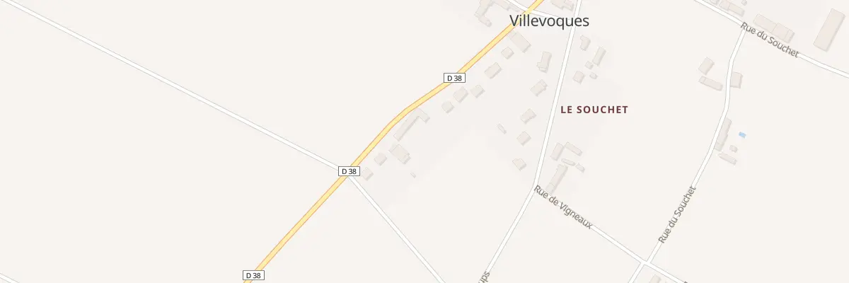 Plan du 18 Rue de Mon Desir à Villevoques