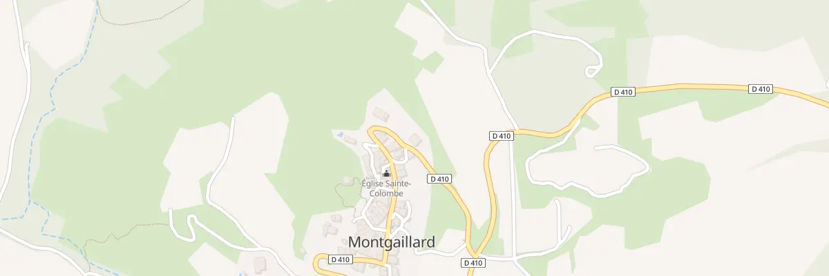 Plan du 3 Tra du Vieux Puits à Montgaillard