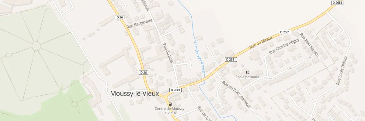 Plan du 8 Rue du Bois à Moussy-le-Vieux