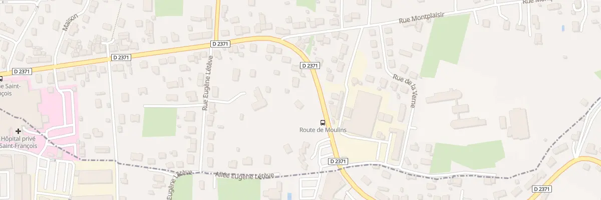 Plan du 84 Rue Ambroise Croizat à Désertines