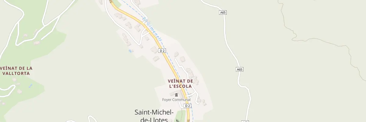 Plan du 12 Cae de l’Escola à Saint-Michel-de-Llotes