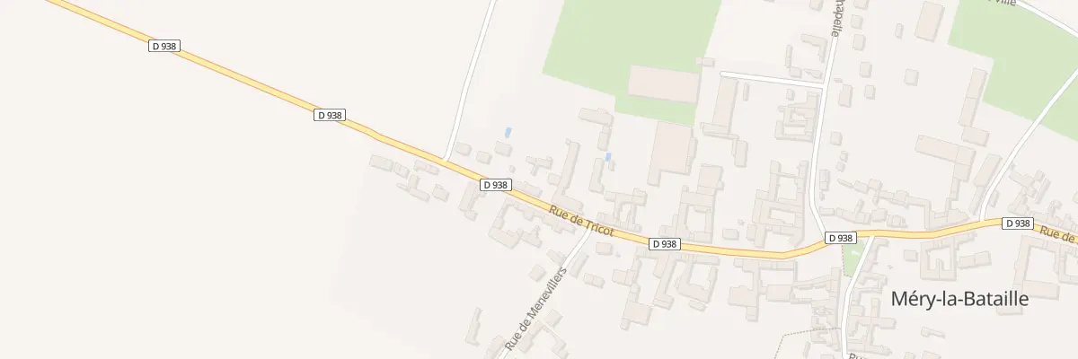 Plan du 22 Rue de Tricot à Méry-la-Bataille