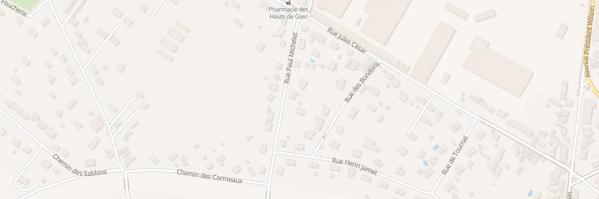 Plan du 9 Rue Paul Michelet à Gien