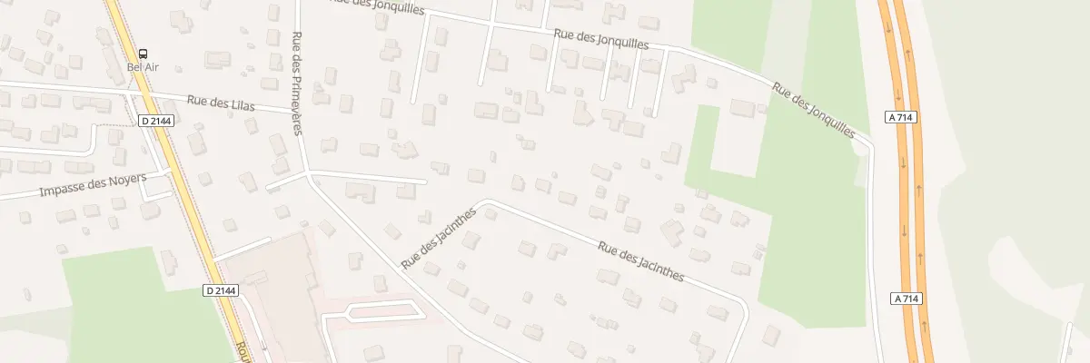Plan du 7 Rue des Jacinthes à Saint-Victor
