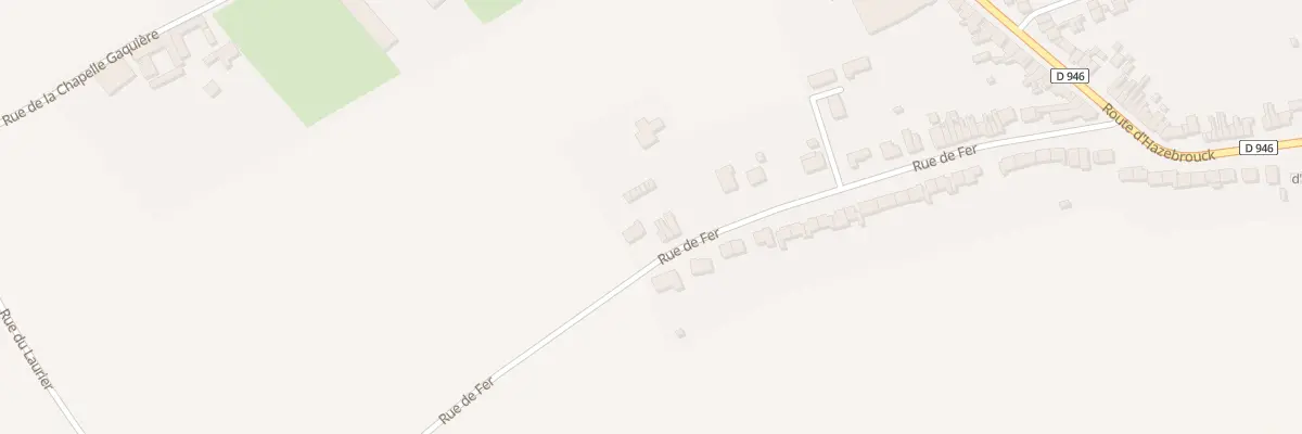 Plan du 64 Rue de Fer à Merville