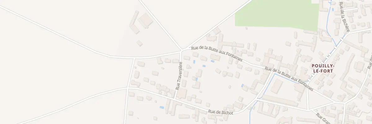 Plan du 21 Rue de la Butte aux Fontaines à Vert-Saint-Denis