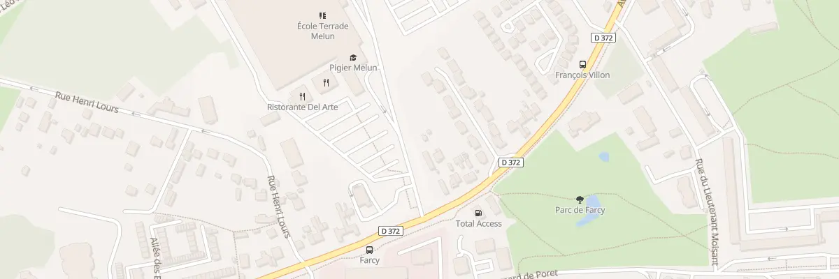 Plan du 790 Av du Lys à Dammarie-les-Lys