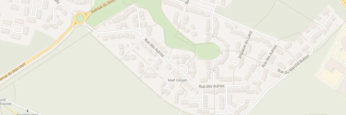 Plan du 17 Rue des Aulnes à Vert-Saint-Denis
