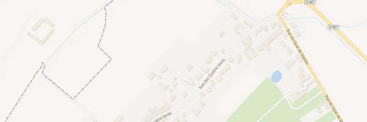 Plan du 631 Rue des 4 Vents à Annezin