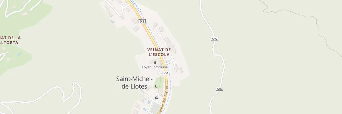 Plan du 5001F Vc Veinat de l’Ecole à Saint-Michel-de-Llotes