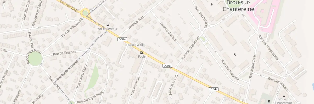 Plan du 30 Rue Lazare Carnot à Brou-sur-Chantereine