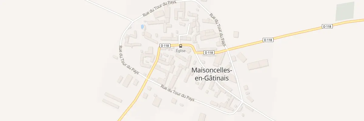 Plan du 26 Rue de la Mairie à Maisoncelles-en-Gâtinais