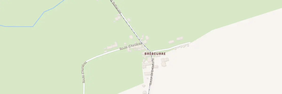 Plan du 853 Rte de Brébeurre à Saint-Pierre-les-Étieux