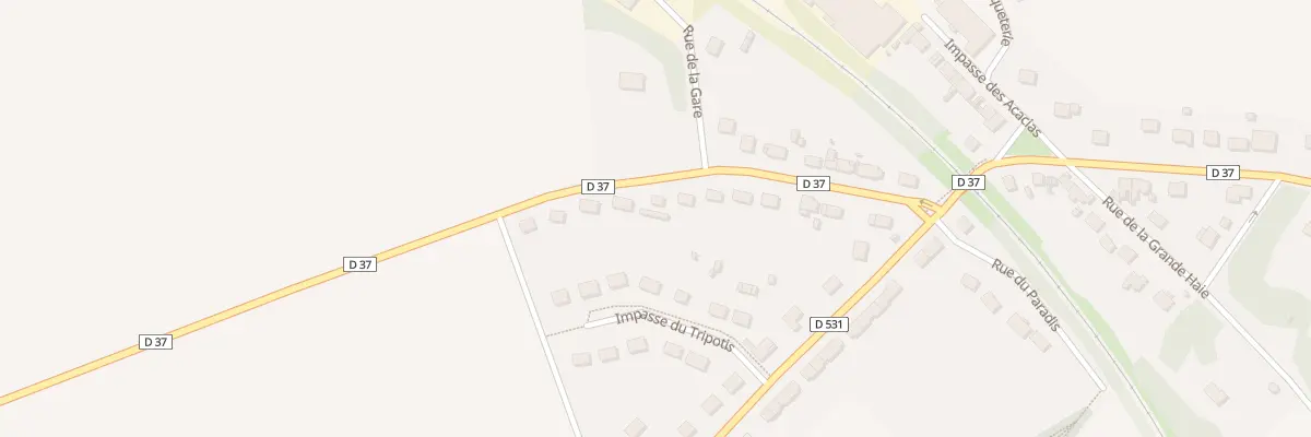 Plan du 175 Rue de la Libération à Moyenneville