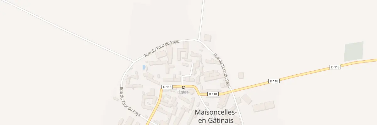 Plan du 17 Grande Cour à Maisoncelles-en-Gâtinais