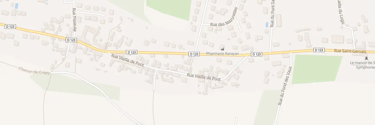 Plan du 474 Rue St Paterne à Pontpoint