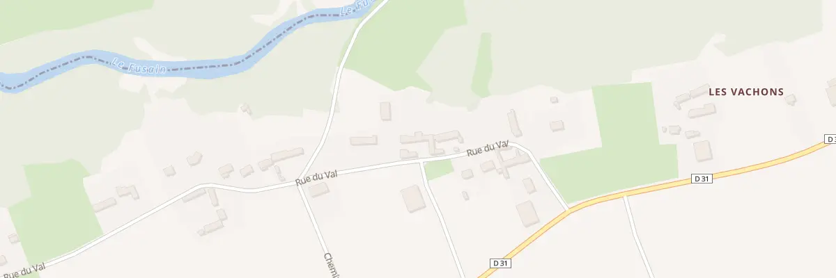 Plan du 47 Rue du Val à Courtempierre