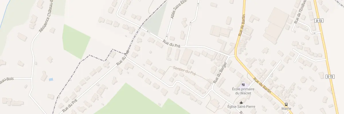 Plan du 141 Rue du Pré à Drouvin-le-Marais